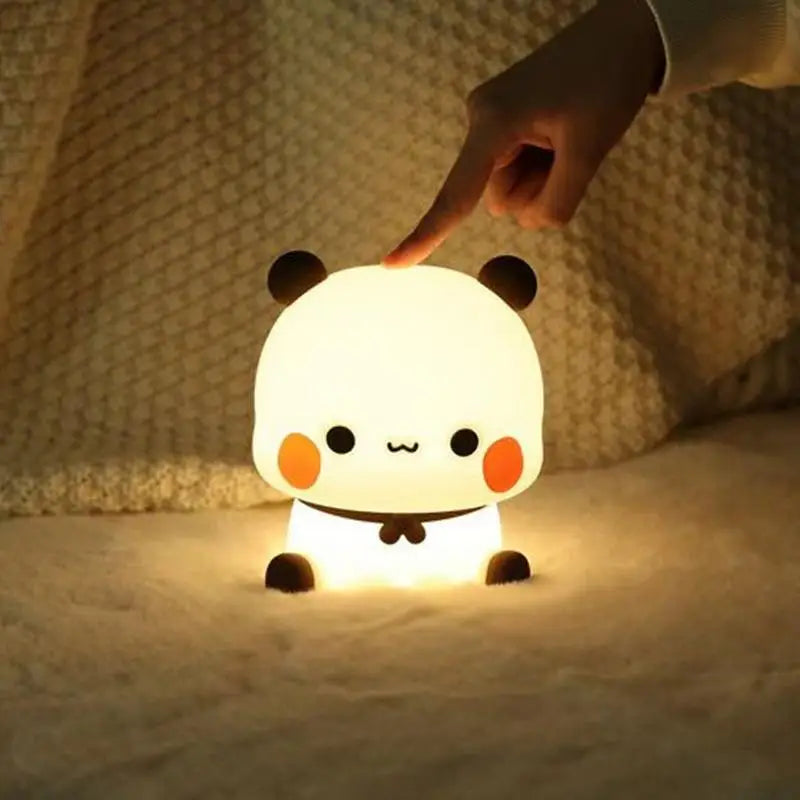 Squishy Panda Tap Night Light
