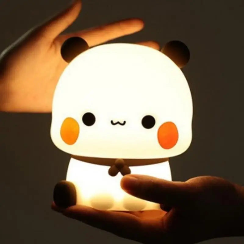 Squishy Panda Tap Night Light