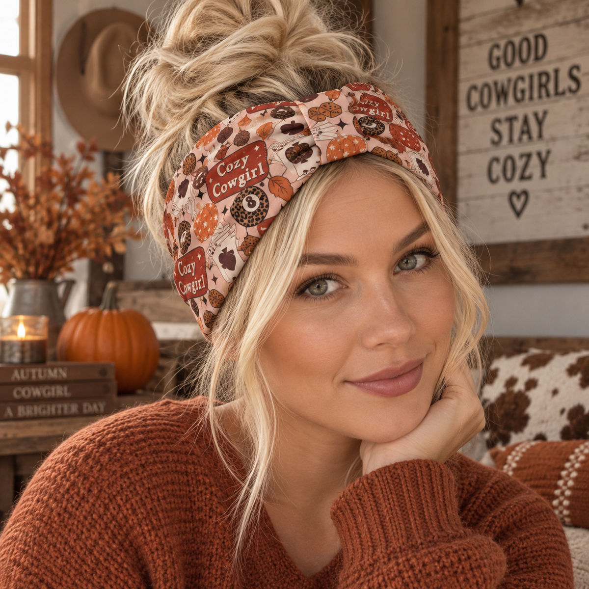 Holiday Cowgirl Headband