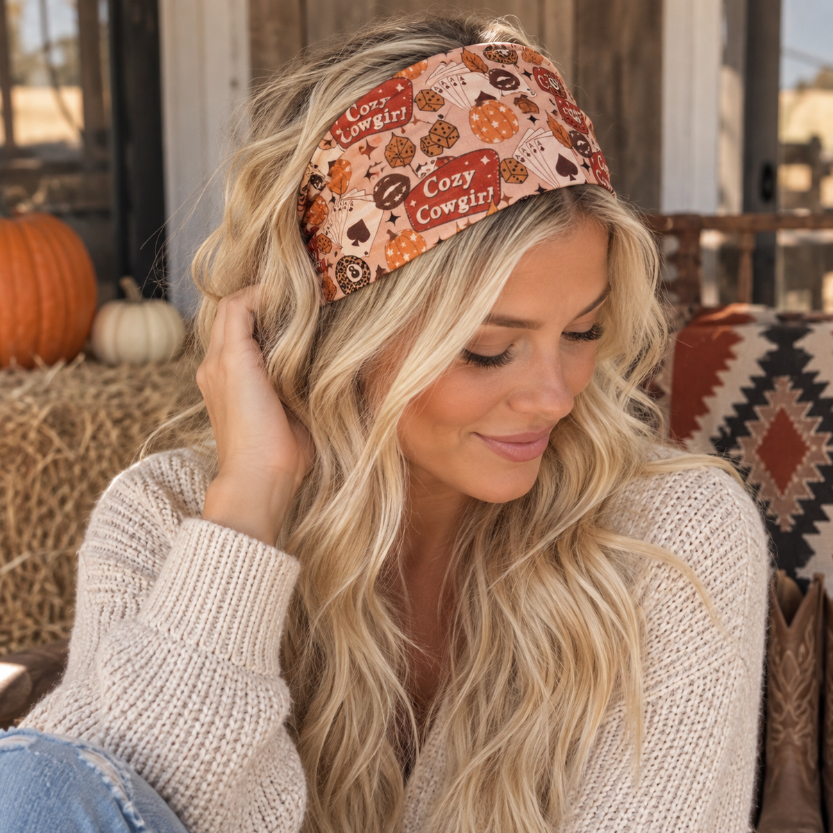 Holiday Cowgirl Headband
