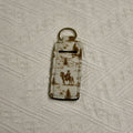 Western Chapstick Holder Keychain