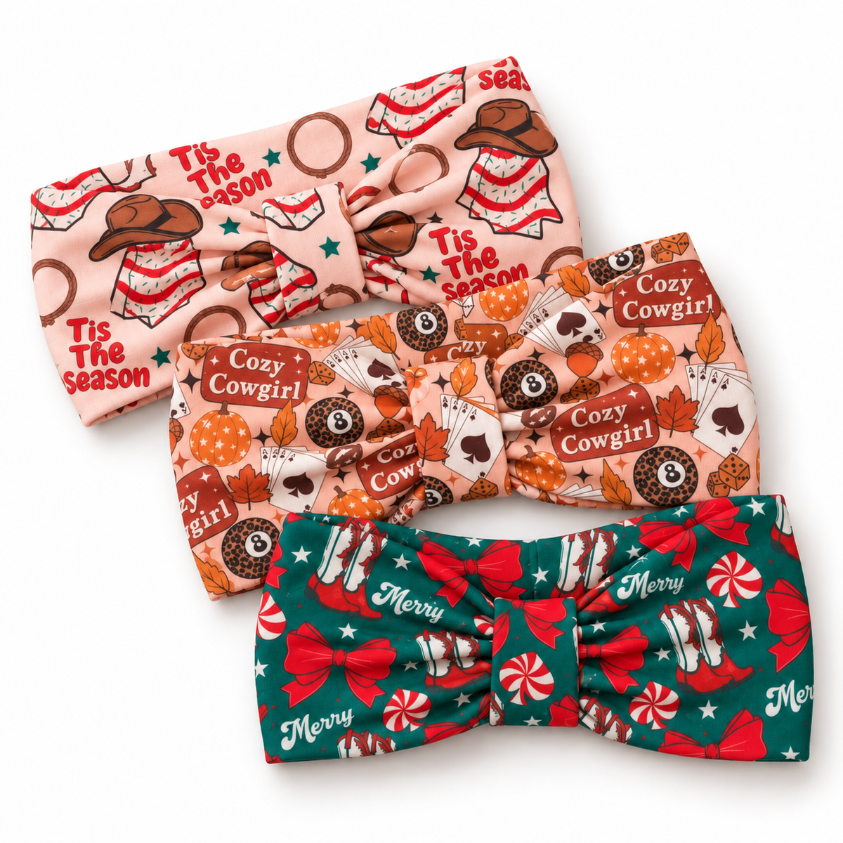 Holiday Cowgirl Headband