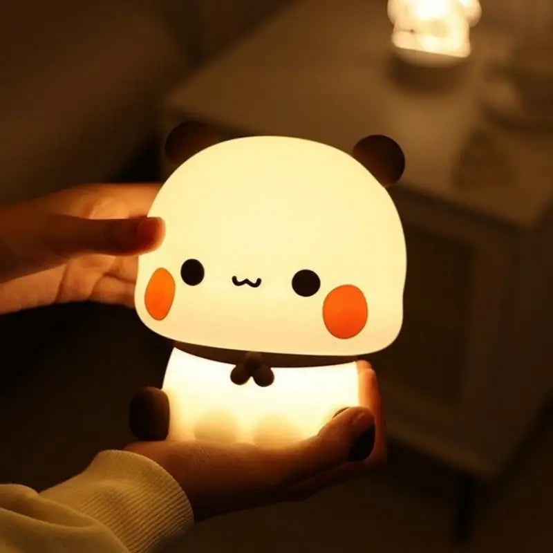 Squishy Panda Tap Night Light
