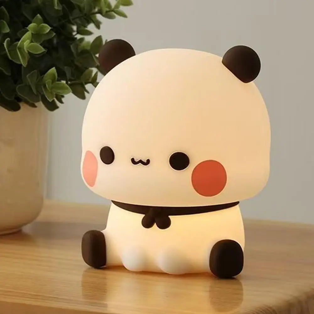 Squishy Panda Tap Night Light