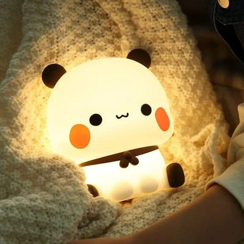 Squishy Panda Tap Night Light