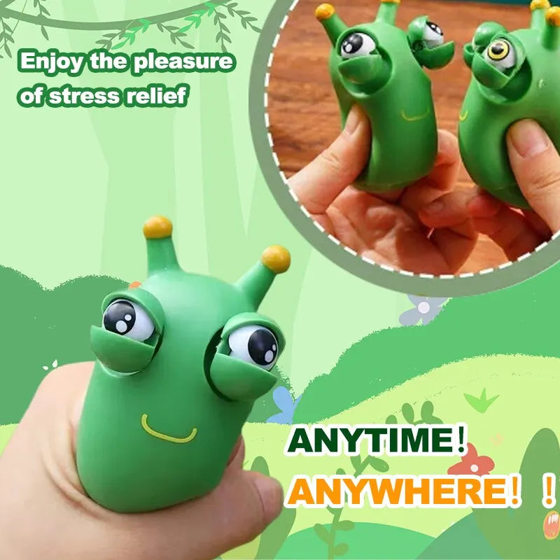 Eye-Pop Worm Squeeze Toy