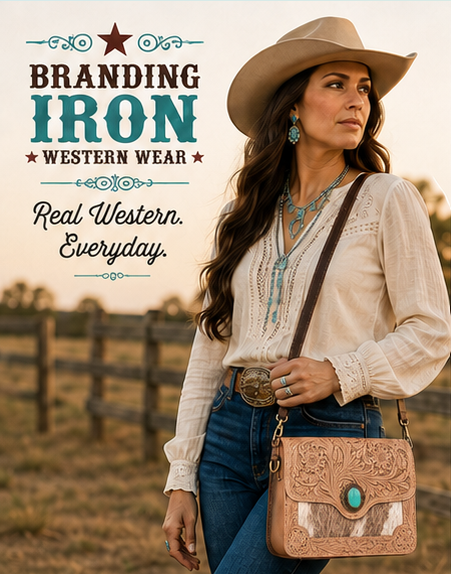 Wynonna Tooled Leather Crossbody