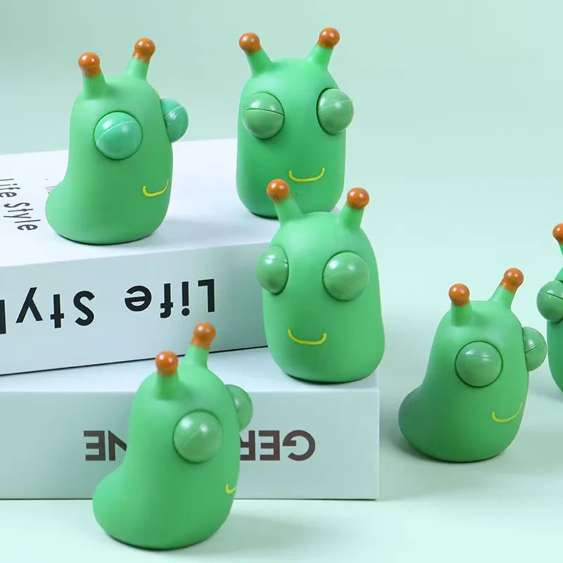 Eye-Pop Worm Squeeze Toy