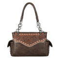 Western Elegance Tooled Leather Handbag