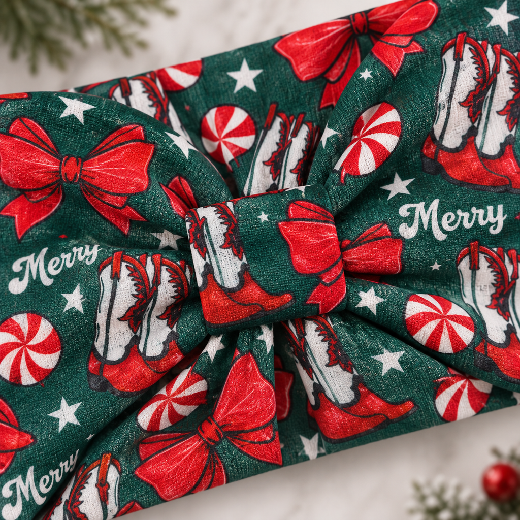 Holiday Cowgirl Headband