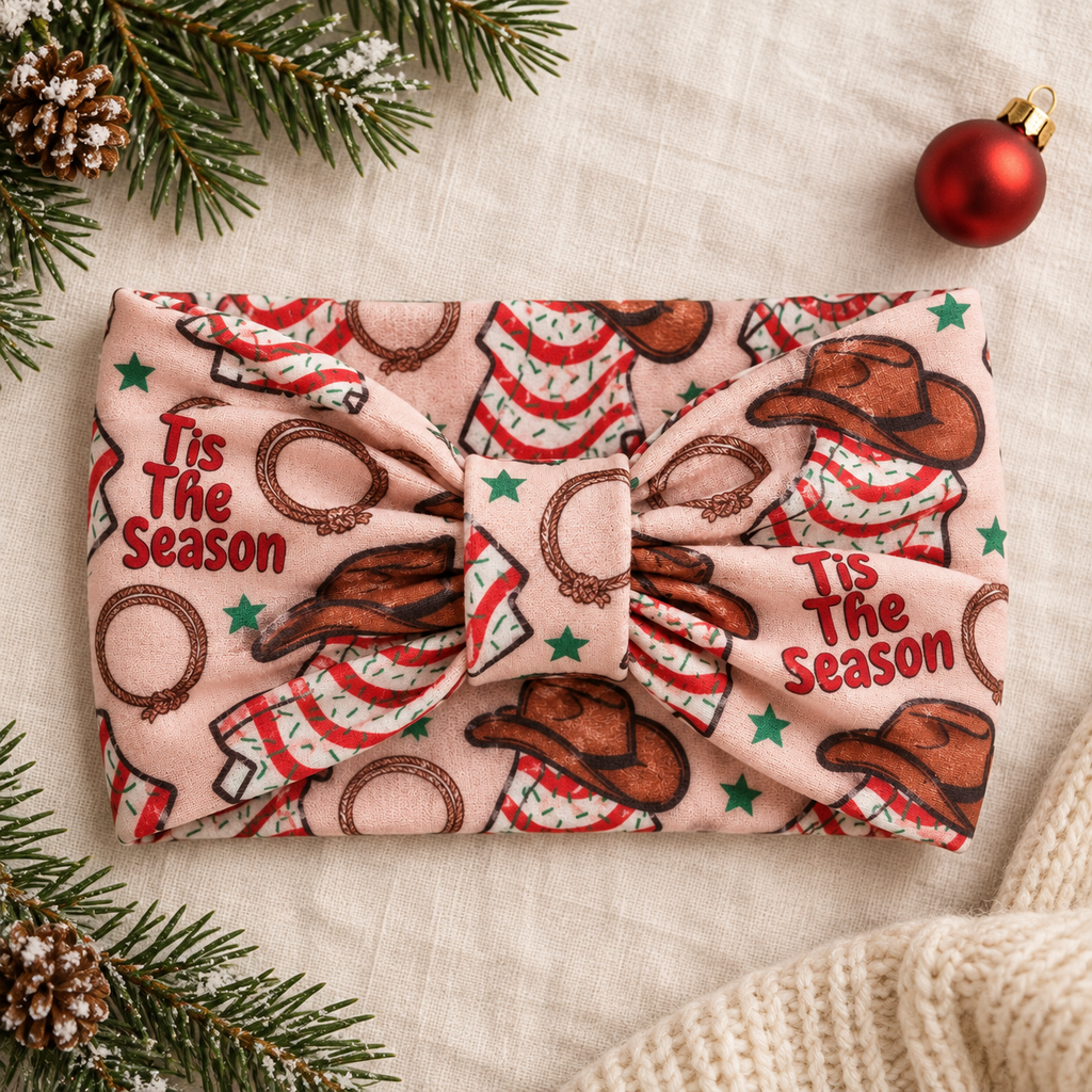 Holiday Cowgirl Headband