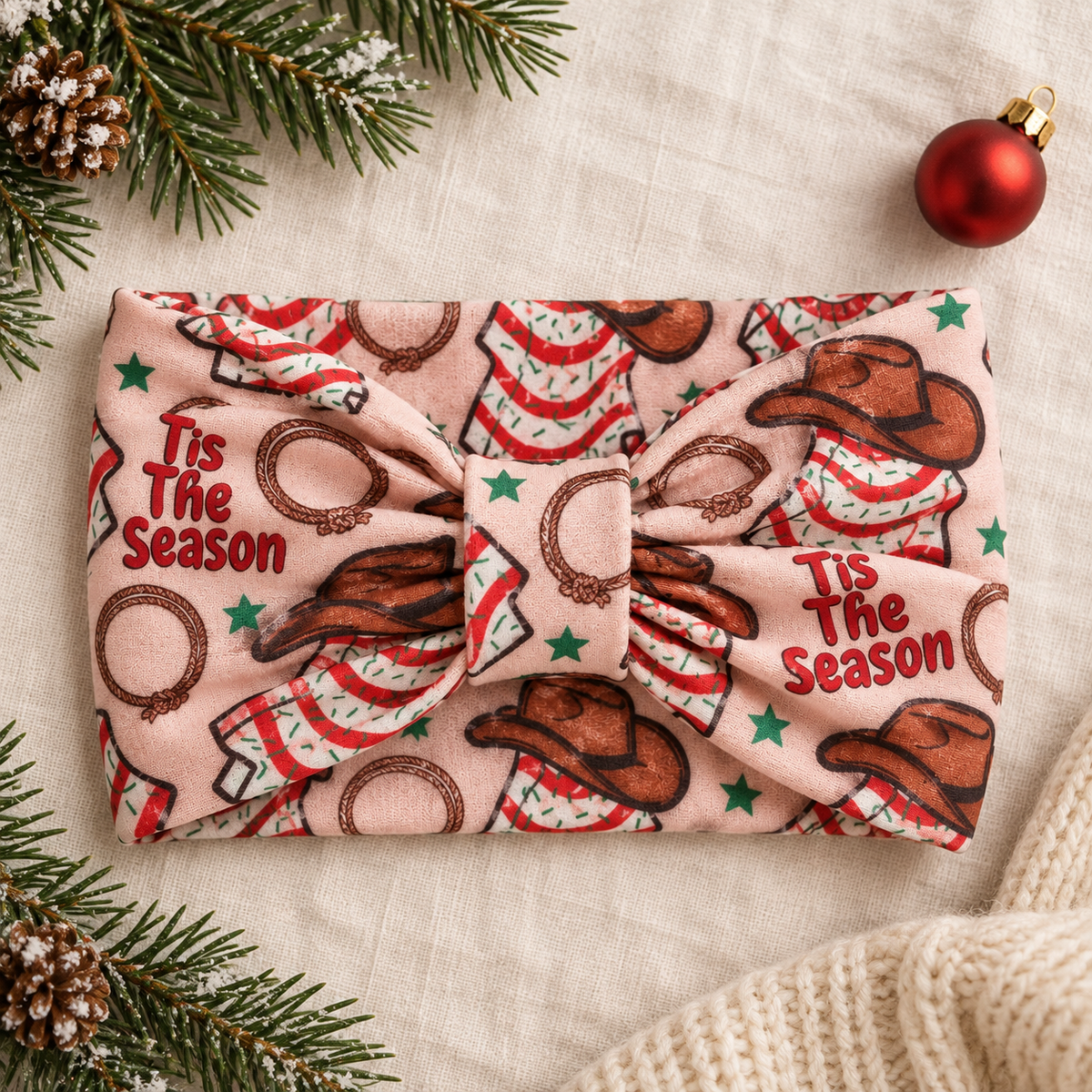 Holiday Cowgirl Headband