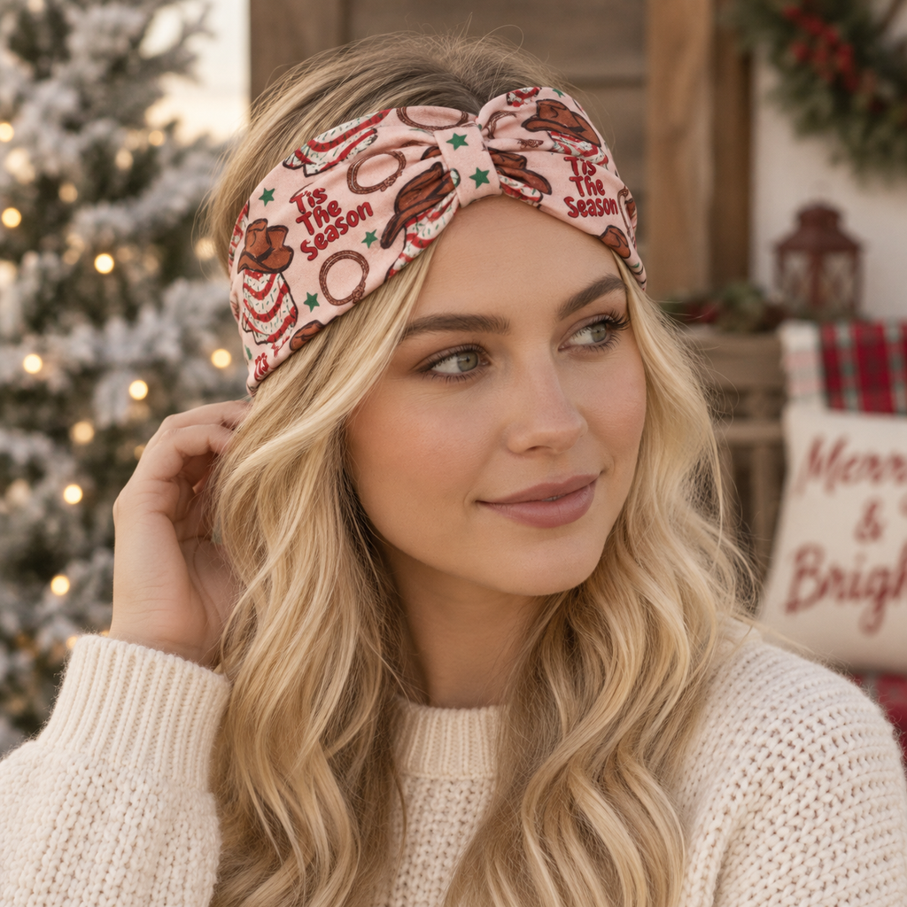 Holiday Cowgirl Headband