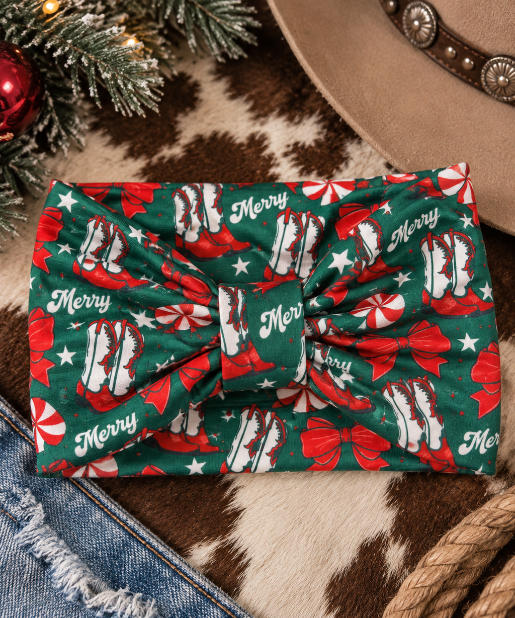 Holiday Cowgirl Headband