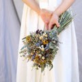 Blue Larkspur & Eucalyptus Dried Bouquet