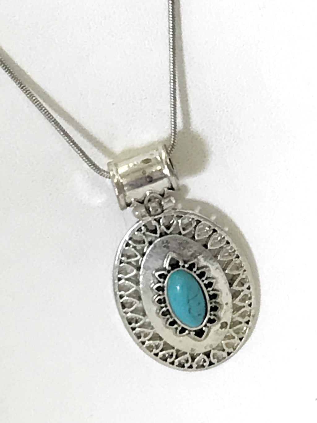 Turquoise Howlite Southwestern Necklace