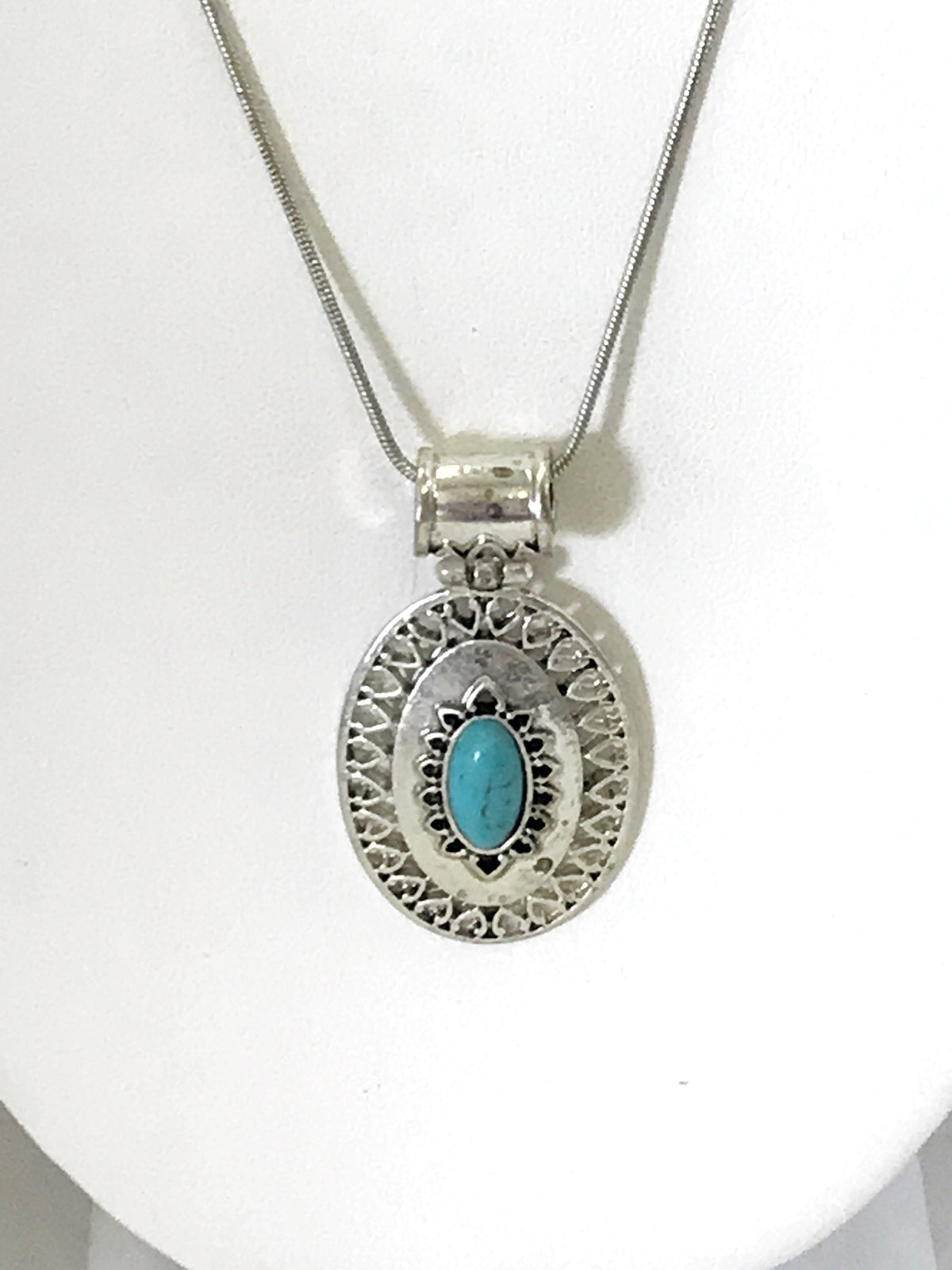 Turquoise Howlite Southwestern Necklace