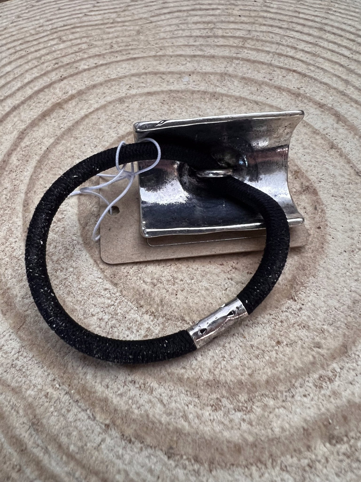 Turquoise Concho Western Hair Tie